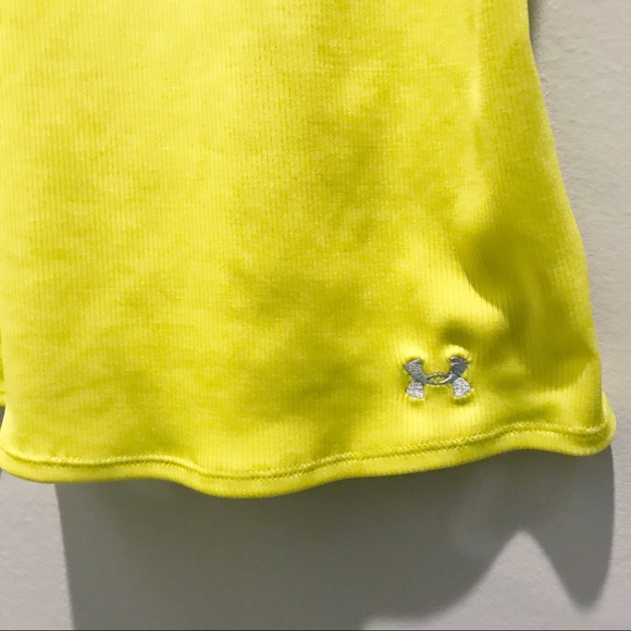 Women’s Yellow Under Armour Racerback Tank-Sz M - Picture 2 of 4